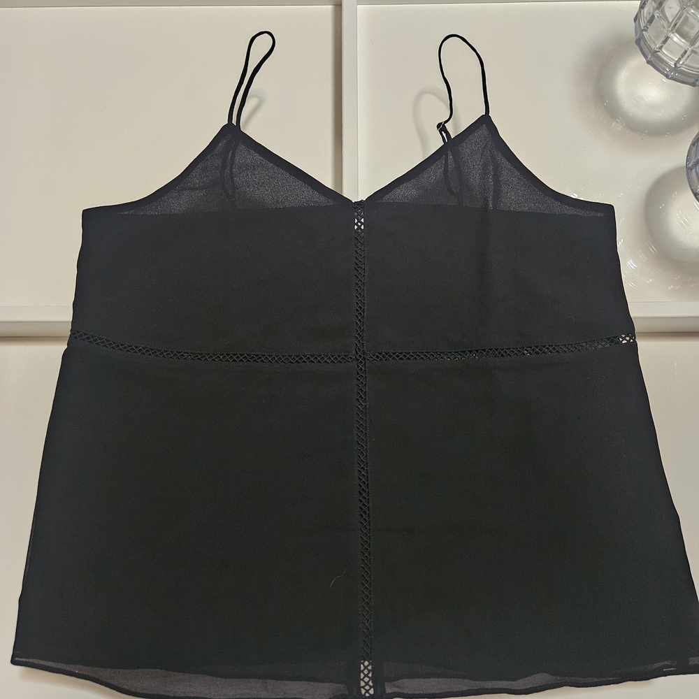 Naked Zebra Elegant Black Top